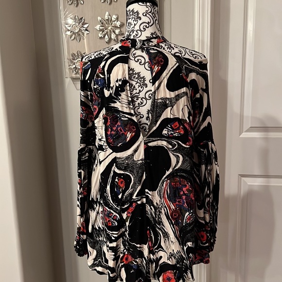 Free People Drift Away Printed Tunic - Picture 6 of 14